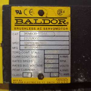 Motor BALDOR BSM80B-175AA - Product Image 3
