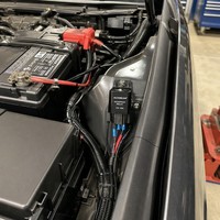 Lampu Kerja Off-Road Otomatis dengan Kabel Tembaga 40A, PVC Tugas Berat IP67 Tahan Air 12V DC Tembaga Berlapis Timah 2-Switch