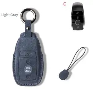 Car Accessories Fashion Protector Smart Car Key Case Cover For Mercedes Benz C-class E-class Remote Keychain Accessories