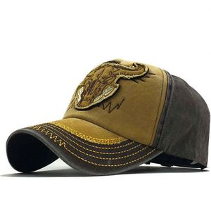Vente en gros de vieilles casquettes vintage casquettes de sport lavées homme logo personnalisé patchs en détresse casquette de papa de baseball chapeau - Product Image 4