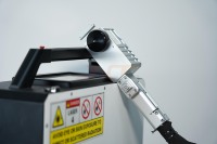 Élimination des taches de rouille d'oléoduc de laser d'impulsion 50W 100W