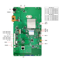 Android Ubuntu modul Tampilan 5 inci dengan Uart LAN TTL untuk pengontrol lampu lalu lintas
