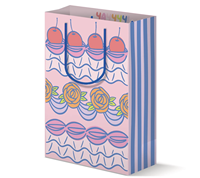 Sacs en papier kraft marron classiques personnalisés avec poignées en corde, finition mate et gaufrée, pour emballage cadeau et promotion en magasin de détail