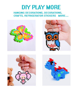 Fábrica 2,6mm Perler Beads 2,6mm Kids Fun Soft Educational Fuse Puzzle Beads Perler Bead Puzzle - Product Image 6