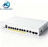 1200-8T-E-2G 1200-8FP-2G Switch Gestionado Gigabit de 8 Puertos, Full PoE+, Switch Ethernet de Red Empresarial Gestionado de Capa 2 para Escritorio