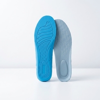 Semelles intérieures en gel pour le sport et le confort, soutien de la voûte plantaire, unisexe, colorées, inserts pour chaussures de course, réduisent la pression