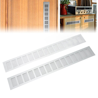Rejillas de Ventilación Decorativas para Pared Exterior de Diseño Moderno, de Aleación de Aluminio, Rejillas de Salida de Aire para Ventanas