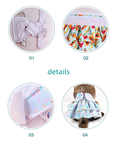 חיות מחמד מכנסיים פיסיולוגיים רחיץ חיתולים נקבה וסת כלב מכנסיים עבור חיות מחמד בגדים לכלבים חם חיות מחמד כלב סוודר - Product Image 6