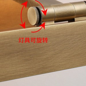 Huiju <b>Lighting</b> <b>Wall</b> Lamp Bronze Copper LED <b>Wall</b> Mounted For Artwork Gallery <b>Lighting</b> - Product Image 4