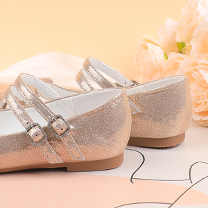 Chaussures habillées pour fillette, style Mary Jane avec boucle en strass, printemps-automne, chaussures de fête pour enfants, semelle souple, nœud, princesse - Product Image 4