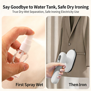 Fer à vapeur électrique portable de voyage, mini fer à main <span class=keywords><strong>sans</strong></span> <span class=keywords><strong>fil</strong></span>, recharge USB, arrêt automatique intelligent, défroisseur de vêtements pour usage domestique - Product Image 3