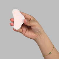 Coussinet pour les yeux Dispositif de beauté Patch pour les yeux LED Dispositif de lumière rouge Patch pour les yeux de beauté