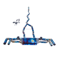 Système d'échappement à soupape électrique REV Catback pour Benz AMG GLE53 3.0T 2020-2024 avec tuyau en alliage de titane