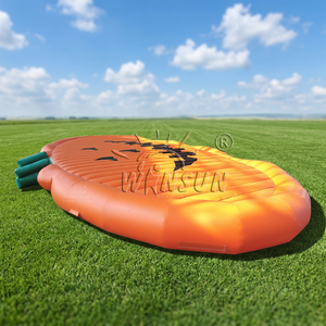 Trampolín Inflable Gigante WINSUN para Interiores y Exteriores, Estilo Calabaza, Colchón Inflable para Saltar - Product Image 1