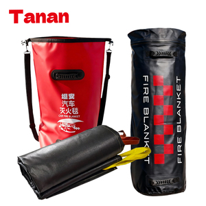 Couverture anti-feu automobile en fibre de verre, couverture de sécurité incendie d'urgence pour voiture - Product Image 1