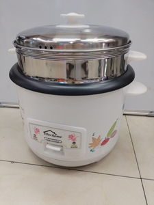 Olla Arrocera Eléctrica CTRONIC de 5L con Función de Mantener Caliente, Vaporera, Taza Medidora y Carcasa de Hierro para el Hogar - Product Image 4