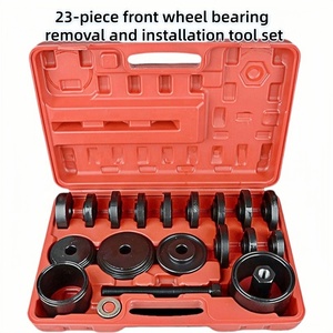<span class=keywords><strong>Kit</strong></span> d'outils de démontage de roulement de roue avant 23 pièces, extracteur de <span class=keywords><strong>moyeu</strong></span> et de rotule pour l'entretien des roulements de voiture, outils de réparation automobile - Product Image 1