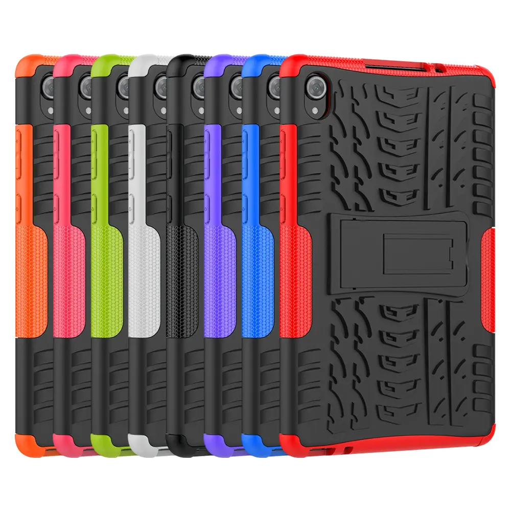 Rugged Tire Protective Armor PC+TPU case for Lenovo Tab M8 8inch TB-8705F 2020/Tab M8 8505X 2021 Shockproof tablet Case Cover