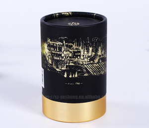 Hộp Vận Chuyển Các Tông Màu Đen Cho Váy Ống Xi Lanh Quà Tặng Mailer Tùy Chỉnh Nail Polish Bao Bì - Product Image 2