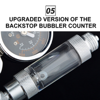 Mufa n - Kit de Regulador de CO2 para Acuario con Solenoide Magnético, Válvula de Retención, Accesorios para Peceras, Sistema de Control de CO2, Conjunto Generador de Reactor