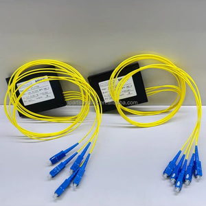 Divisor de Fibra Óptica Tipo Caja 1x4 SC UPC Monomodo, Divisor Óptico de 1 Entrada y 4 Salidas para Aplicaciones FTTH - Product Image 5