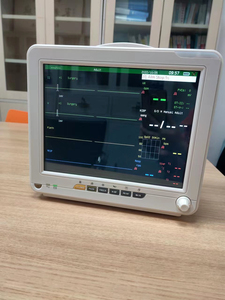 Monitor paziente multiparametrico portatile con ECG 33/5 e analisi aritmia certificata CE per uomo e animali - Product Image 5