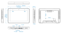 OEM Vente en gros Écran IPS 8 pouces POE NFC Quad Core Android Tablet pour ascenseur Signalisation numérique Montage mural Capacitif tactile