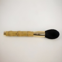 Ensemble de pinceaux de maquillage en bambou sans plastique, éco-responsable, pour marques de beauté durables, vente directe d'usine