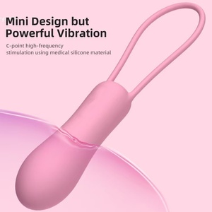 Giocattolo del sesso adulto 10 vibrazione di frequenza Mini vibratore del Silicone, masturbatore femminile, forte bastone di massaggio orgasmico di terremoto - Product Image 5