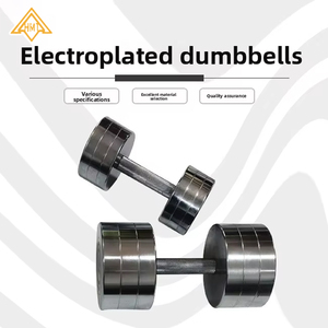 Manubrio in Acciaio Elettroplaccato per Uso Commerciale e Domestico, Costruzione in Acciaio Solido, Grande Capacità di Carico, Finitura Oro/Argento, <span class=keywords><strong>Fitness</strong></span> - Product Image 2