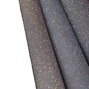 แผ่นยางปูพื้นยิม สำหรับอุปกรณ์ออกกำลังกาย โซนเสริมสร้างความแข็งแรง บาร์ ดัมเบลล์ ลู่วิ่ง  ดูดซับแรงกระแทก ป้องกันเสียงรบกวน สำหรับใช้ภายในอาคาร - Product Image 3