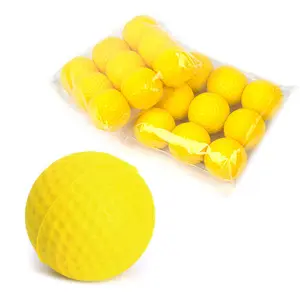 Promo Gift PU Rubber Soft Balls Foam Golf Practice Balls Limited Flight Perfect for Indoor and Backyard Swing Practice