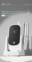 Machine à ongles de haute précision - Batterie rechargeable, embouts en céramique/alliage, écran LED, idéale pour les salons et l'usage domestique
