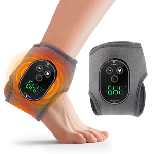 Fitease Electric <strong>Foot</strong> <strong>Ankle</strong> <strong>Massager</strong> Warm Hot Compress Neoprene/ABS Material Timing Control for <strong>Ankle</strong> Sprain Muscle Fatigue - Product Image 1