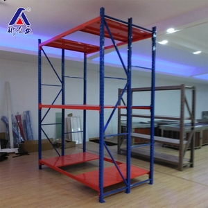 Estanterías Metálicas Ajustables de Gran Profundidad, Estanterías de Almacenamiento de Acero, Estanterías de Almacén y Sistema de Estanterías de Largo Alcance de Servicio Mediano - Product Image 4
