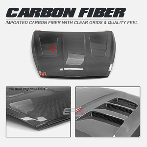 Nouveau capot ventilé en fibre de carbone pour Hyundai Sonata DN8 8e génération (version pré-lifting) – Fixation par boulons - Product Image 4