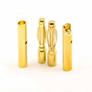 Connecteur <span class=keywords><strong>banane</strong></span> en cuivre, MM, pour homme et femme, bon marché, vente en gros - Product Image 4