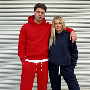 Conjunto de Sudadera con Capucha Premium de 12.3oz, 100% Algodón Transpirable, para Hombre, con Logotipo Personalizado, Chándal Oversize, Pantalones Deportivos, Estilo Urbano - Product Image 2