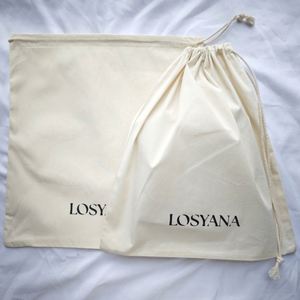 Custom Logo Natural Cotton <b>Bag</b> for Wedding & Party Favors <b>Small</b> MOQ Reusable Gift <b>Bag</b> Handbag Shoes Jewelry Dust <b>Bag</b> - Product Image 6