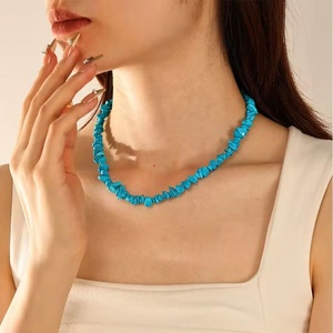 Joyería Personalizada de Alta Gama, Collares de Turquesa con Piedras Naturales, Joyería de Moda para Mujer - Product Image 2