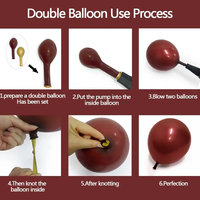 Kit d'arche de guirlande de ballons rose pour Halloween avec ballons noirs, roses et argentés, autocollants 3D chauve-souris et ballons en aluminium