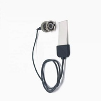 Sensor Tekanan Piezoelektrik Taidacent BNC Shielded SDT1-028K Sensor Gaya Piezo Sensor Getaran Film Tipis PVDF