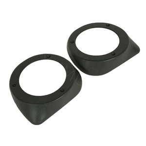 YHMOTO Tapas de Anillo de Altavoz de 6.5 Pulgadas para Carenados Inferiores Harley Touring 1997-2014 - Product Image 1