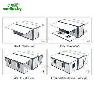 Contenedor expandible personalizable de 20 pies y 40 pies para el hogar, dormitorio Modular portátil de lujo, cocina, tienda Ideal, taller, casa móvil - Product Image 3