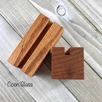 Base de trophée en bois de haute qualité, base photo, porte-menu en bois fait main personnalisé