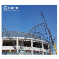 Toit en treillis spatial pour stade sportif de conception professionnelle