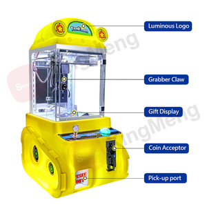 Mesin Cakar Mini Murah <span class=keywords><strong>m</strong></span> Quinas Mini Garra Mesin Permainan Crane Koin untuk Mainan Boneka Plush untuk Anak-Anak - Product Image 3