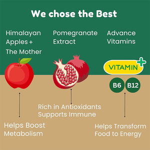 Tabletas efervescentes de vinagre de sidra de manzana con logotipo personalizado con vitamina madre <span class=keywords><strong>B6</strong></span> y B12 para perder peso, metabolismo y salud intestinal - Product Image 4