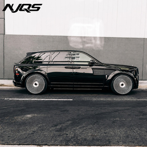 Jantes en alliage forgées sur mesure NJQS OEM de luxe à rayons, 18-22 pouces pour Mercedes BMW Audi <span class=keywords><strong>Urus</strong></span> C8 Nissan, nouvelles 5x127 5x120 5x114.3 - Product Image 4