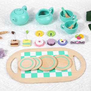 Juego de Té de Madera <span class=keywords><strong>para</strong></span> Niños, Popular en 2026, Simulación de Tetera, Juego Educativo de Imitación de Cocina, Regalo <span class=keywords><strong>para</strong></span> Niños - Product Image 2